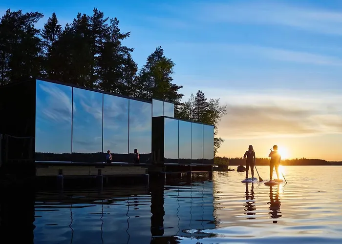Lake Hotel Lehmonkaerki - Haasi Mirror Houses Asikkala  photo