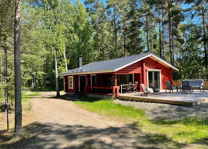 Saeiloeksen Lomahuvilat Luhanka photo
