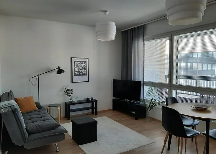 Premium Kaksio Rauman Keskustassa, Parveke Ja Sauna photo
