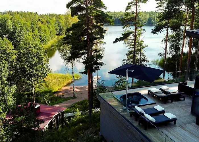 Villa Padel - Premium Lakeside Residence & Grounds Lohja photo
