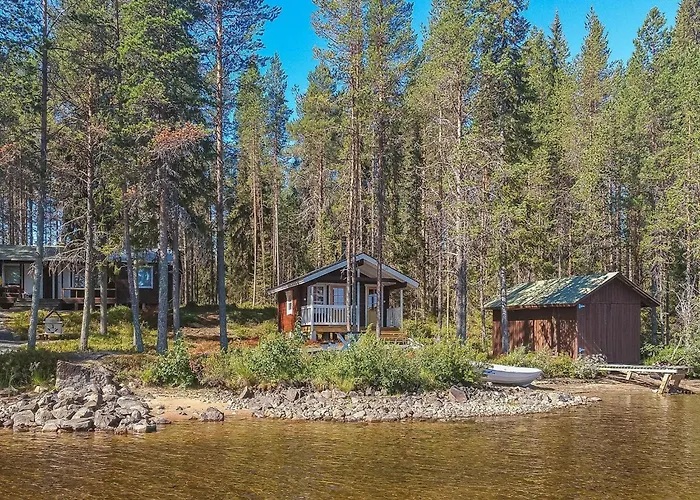 Holiday Home Ylikitkajaervi- Kesaekumpu By Interhome Orjasniemi fotoğrafı