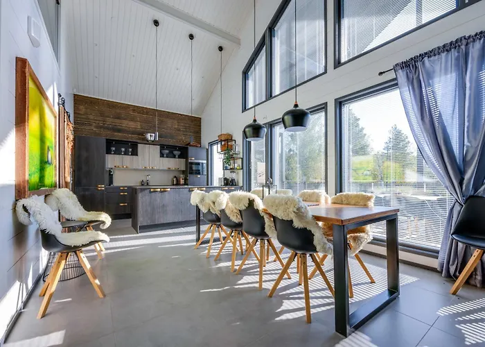 Luksushuvila Villa Marvik Himos photo