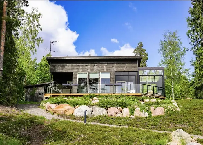 Villa Ritva - Modern - Lakefront - Hot Tub Hyvinkaa photo