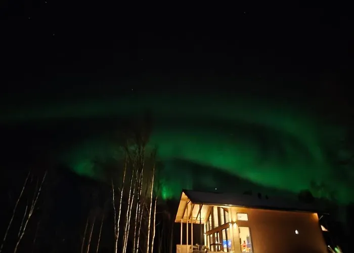 New Modern Log Villa Akasjoensuu photo