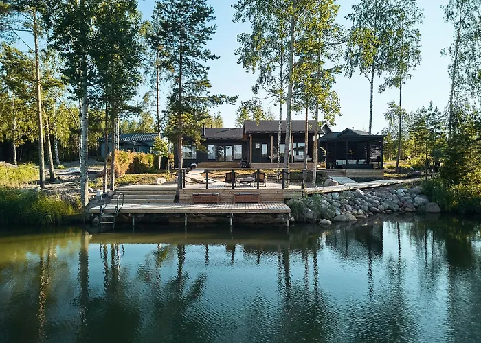 صورة Villa Lillan - Luxury Seaside Villa With Sauna & Jacuzzi بورفو