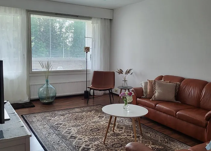 Bright Through-House Triangle Apartment Vilppula photo