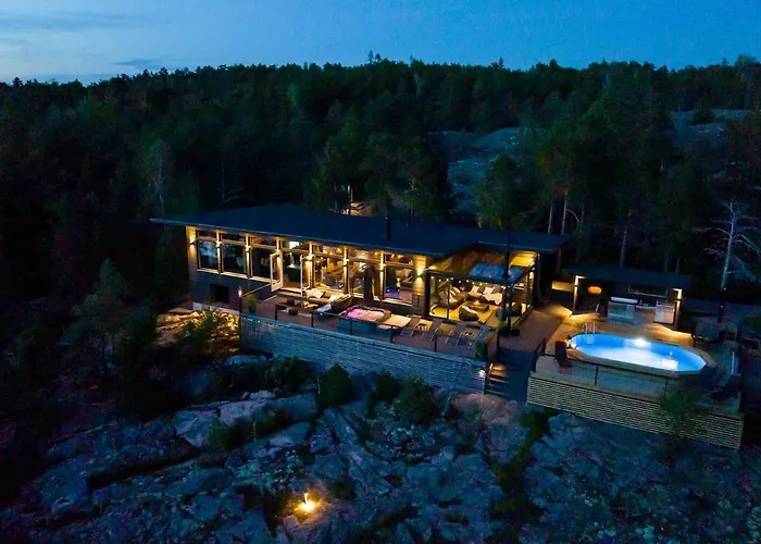 Villa Stone At Finsjolandet, Archipelago Hideway foto