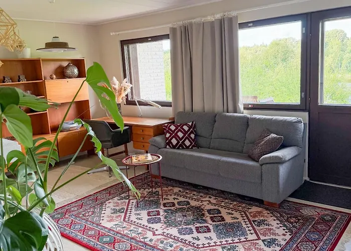 Villa Palmu In Nakkila, Riverside Home, 15 Mins From Pori valokuva